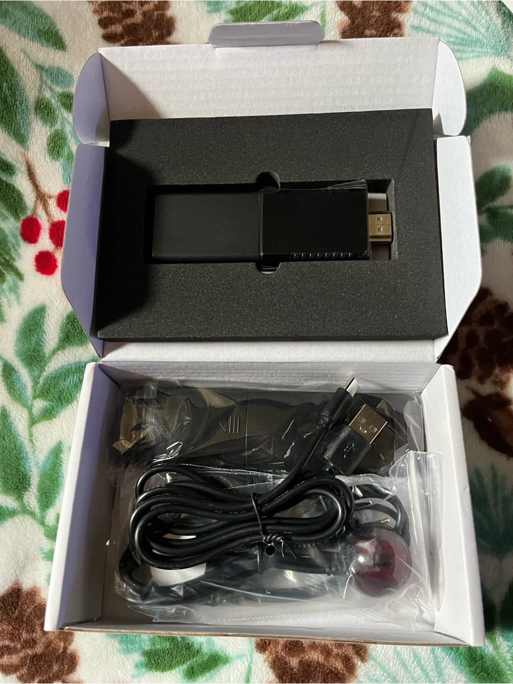 Google Black TV Stick 4K Chromecast Built-In